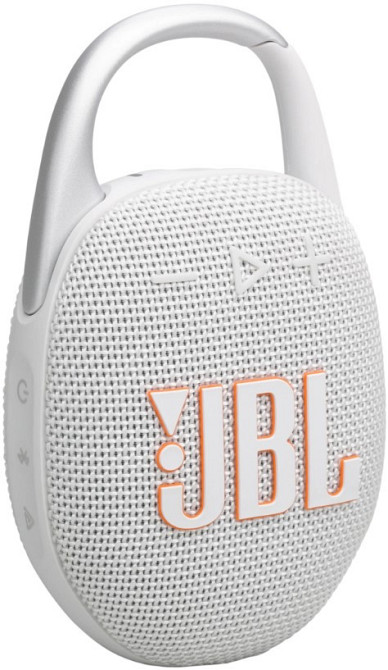 Портативна акустика JBL Clip 5 White (JBLCLIP5WHT) (6980790) Київ - фото 2