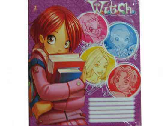 Зошит із малюнком на обкладинці 12листів смужка (25 шт.) Харків