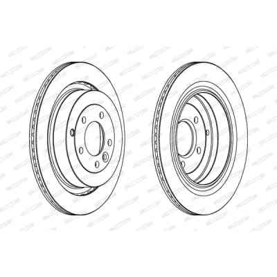 Тормозной диск FERODO DDF1433C-1 Винница