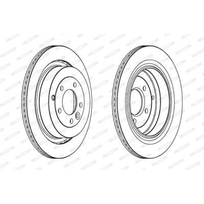Тормозной диск FERODO DDF1433C-1 Винница - изображение 1