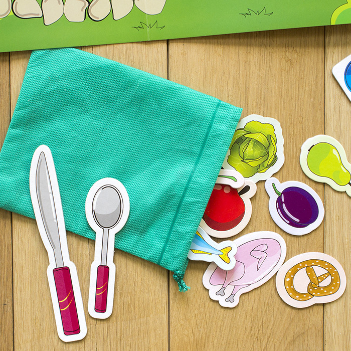 Навчальні пазли. Вивчаємо продукти харчування. Iq-club для малюків (р) 13152043 Вінниця - фото 2