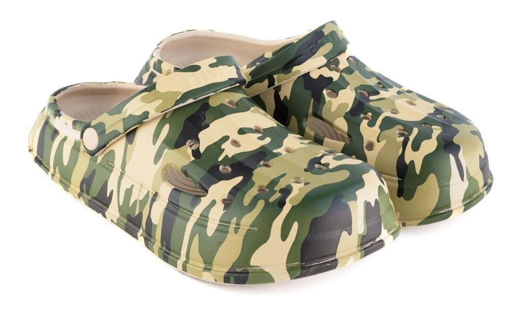 Кроксы мужские мультикам камуфляжные олива хаки сабо Одесса - изображение 15