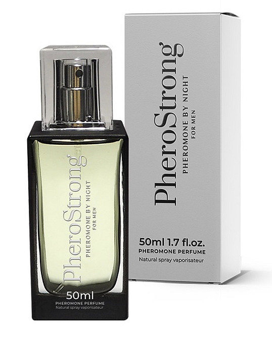 Туалетна вода з феромонами PheroStrong Night for Men 50 ml, 3200018 Sex Aura Київ - фото 1