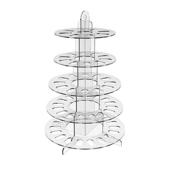 Етажерка EKOSTAR для макарунс на 5 полиць Київ