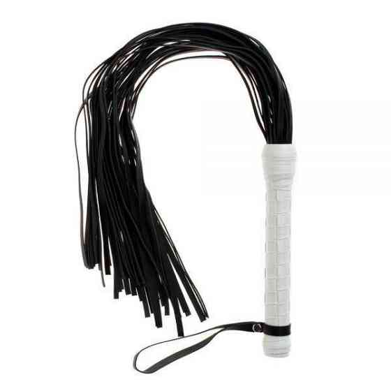 Флогер Premium Leather Flogger, White Sex Aura Киев