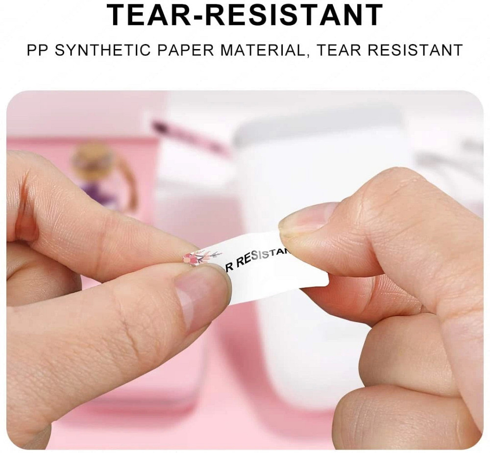 Термоетикетка для портативного міні принтера Niimbot D11/D110 (14x22, 260 шт, Білі) Миколаїв - фото 4