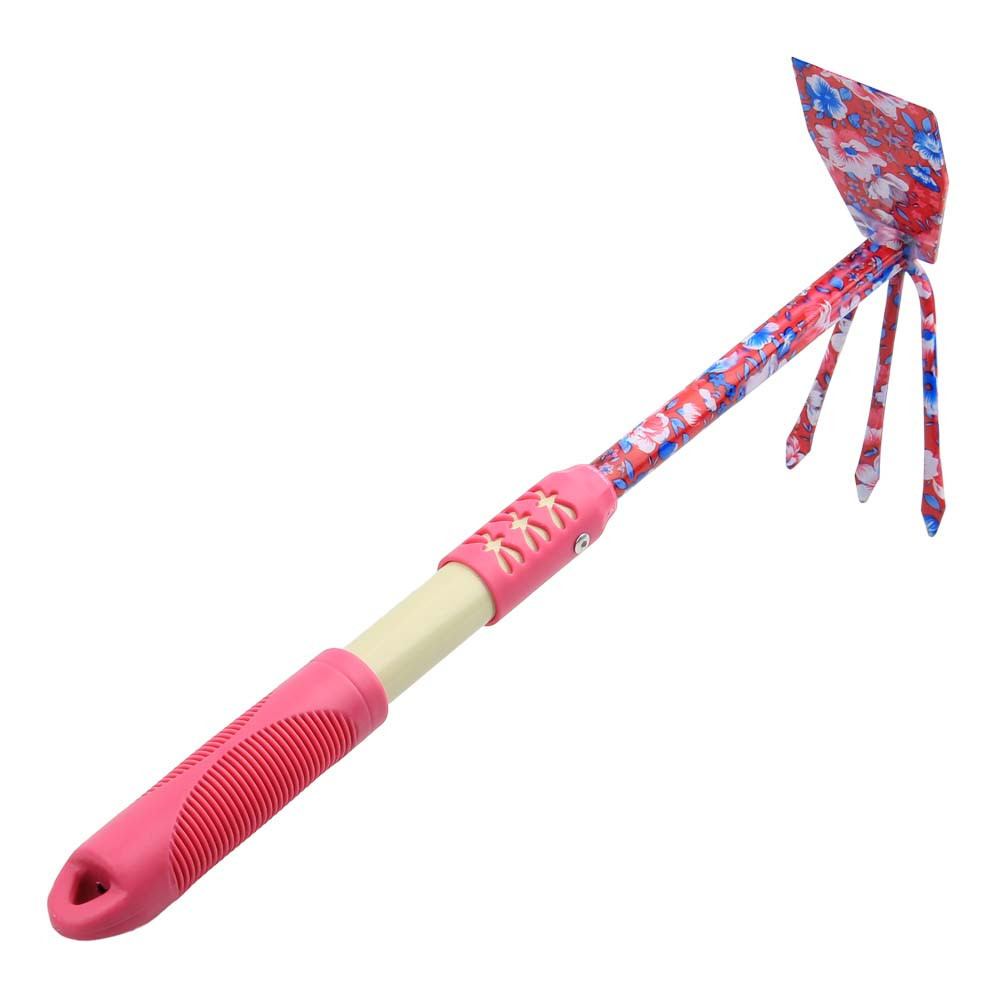 Мотыга комбинированная плоская + 3-х зубая (pink) (TPR) FLORA (5043184) Киев - изображение 6