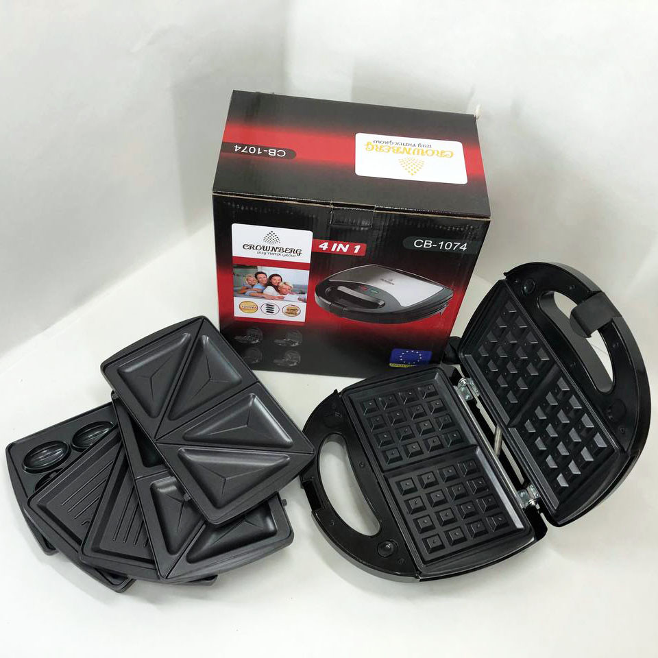 Гриль з притиском для кухні, Бутербродниця для сендвічів з антипригарним покриттям FU-44 Івано-Франківськ - фото 6