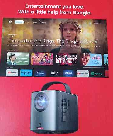 Портативний проєктор Anker Nebula Mars 3 Air GTV Projector зі звуком Dolby Digital і FullHD Київ