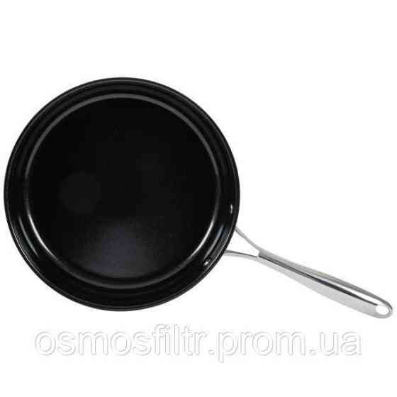 Сковорода Axentia  Brilliant  28 cм нержавіюча сталь керамічне покриття (135945) Київ