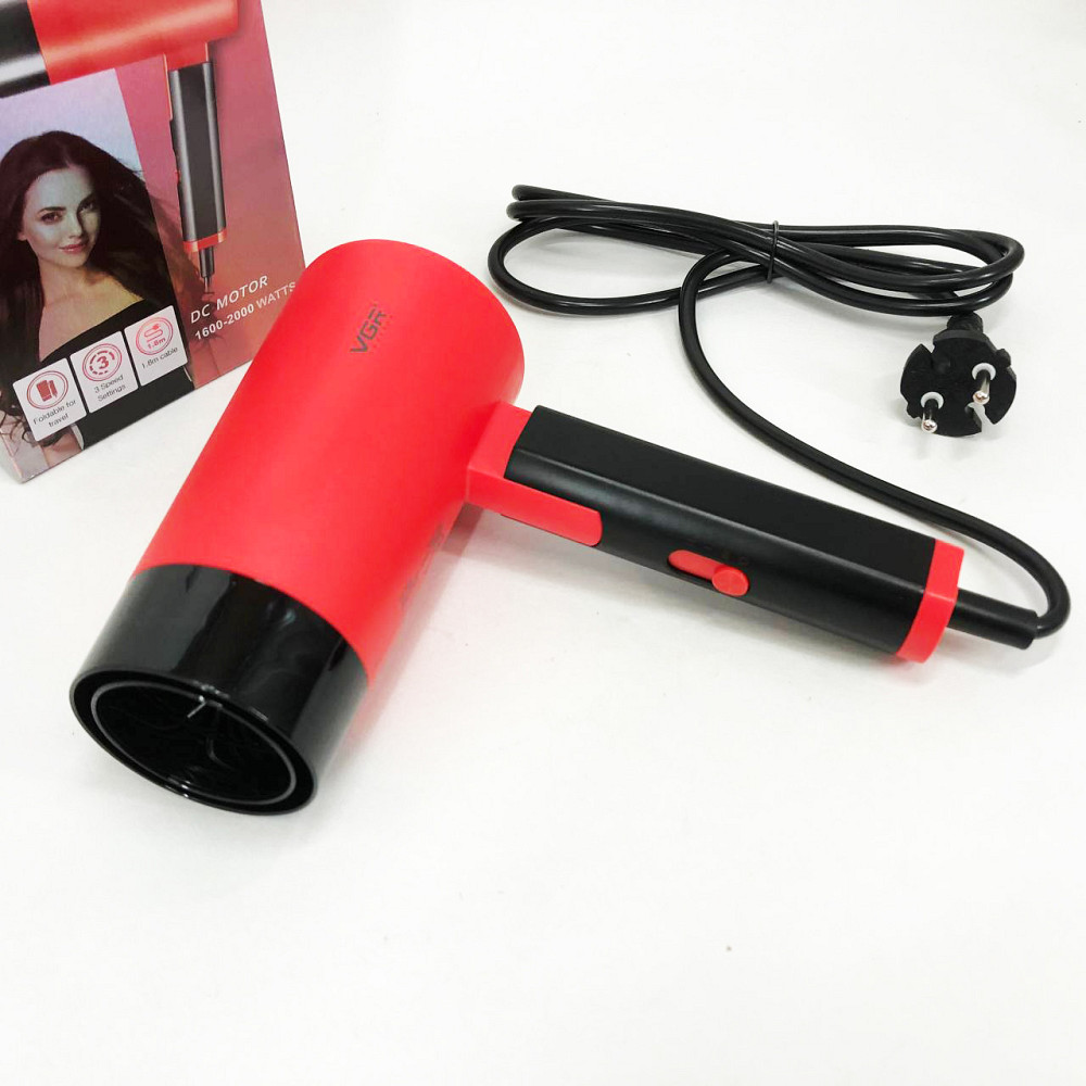 Мощный фен для быстрой сушки VGR V-426 2000 Вт, Функциональный профессиональный фен MX-97 Львов - изображение 16