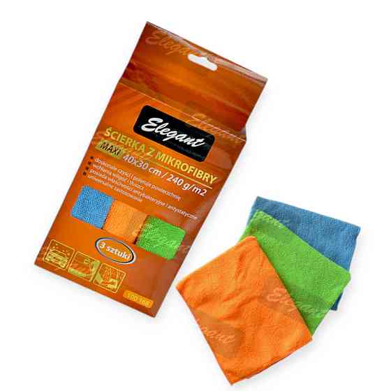 Серветка універсальна асорті 3 шт (40х30) мікрофібра Мукачево
