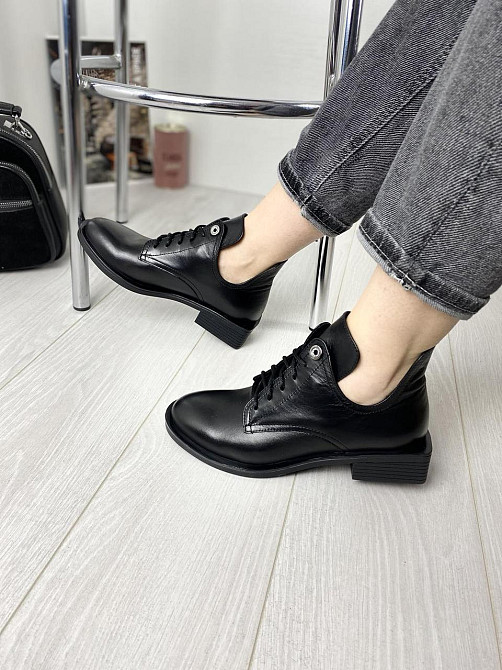 SOTHBY'S Ботильйони жіночі Sothby's чорні натуральна шкіра 36р. (M-1203 3190) Коломыя - изображение 1