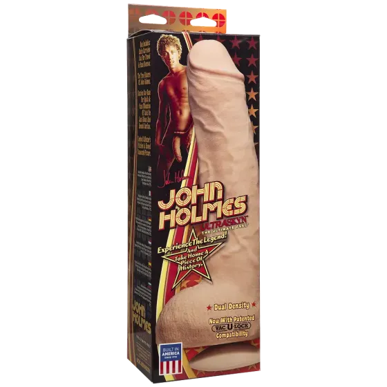 Фалоімітатор Doc Johnson John Holmes ULTRASKYN, діаметр 6 см, Vack-U-Lock Львів