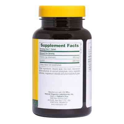 Вітамін Natures Plus Холін і Інозитол, 500/500 мг, 60 таблеток (NTP2134) Вінниця