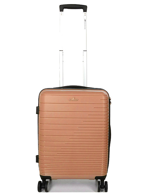 Валіза поліпропіленова MADISSON 33703 мала 55 см золотисто-рожева Київ - фото 2