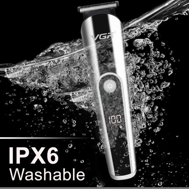 Акумуляторна машинка для стрижки волосся з насадками, Універсальні машинки для стрижки волосся AL-27 Львів - фото 16