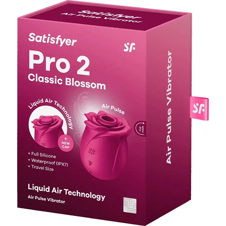 Вакуумний кліторальний стимулятор Satisfyer Pro 2 Classic Blossom Львів - фото 7