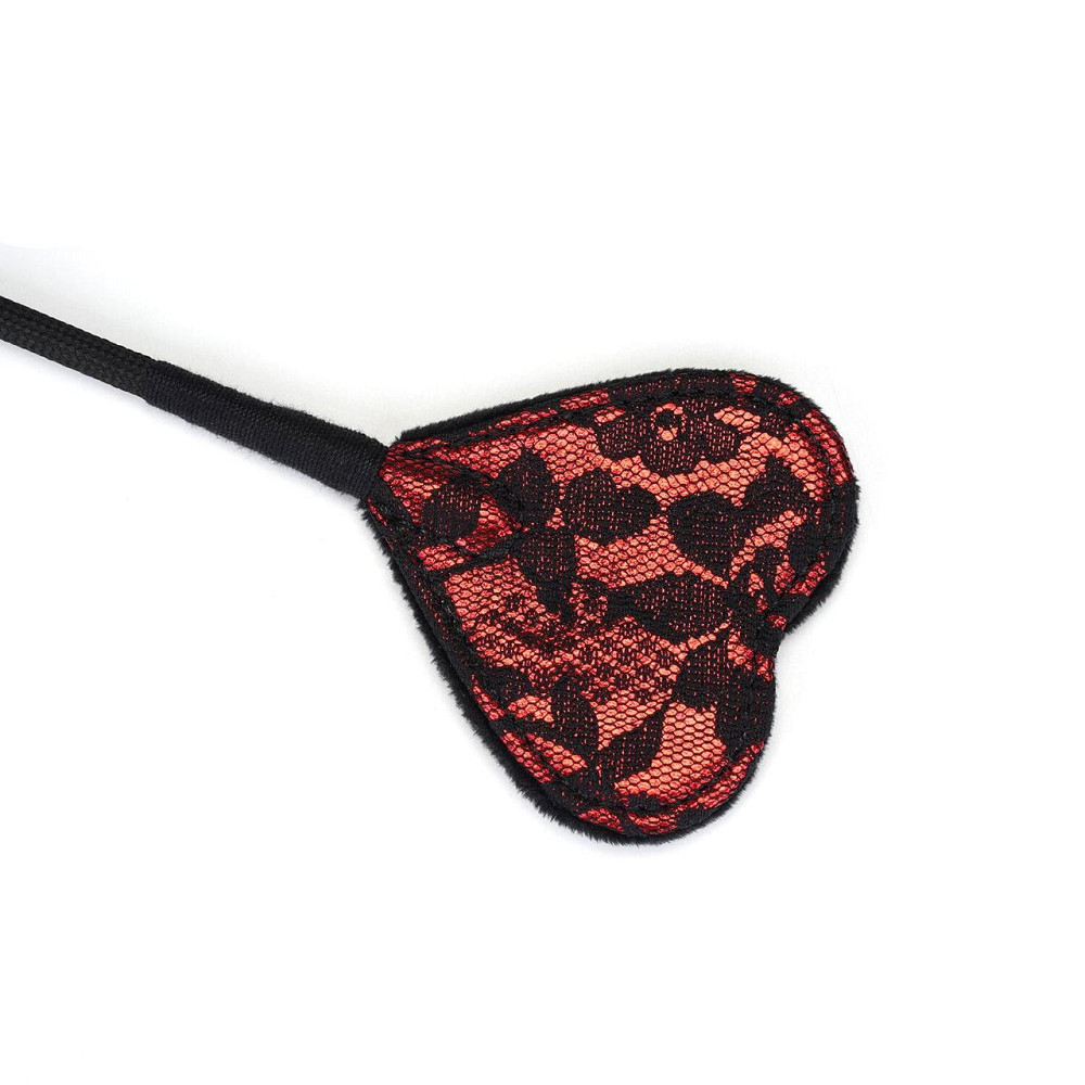 Шлепалка-сердечко Liebe Seele Victorian Garden Riding Crop, двусторонняя Sex Aura Киев - изображение 2
