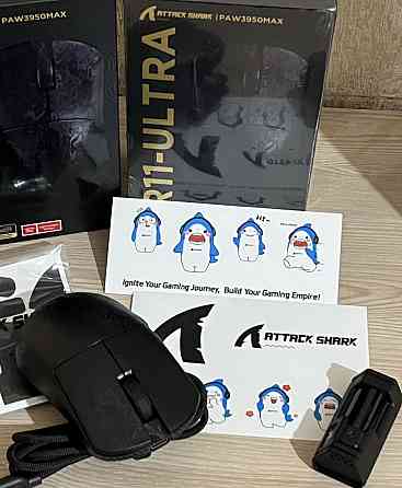 Нова миша attack shark r11 ultra. Харьков