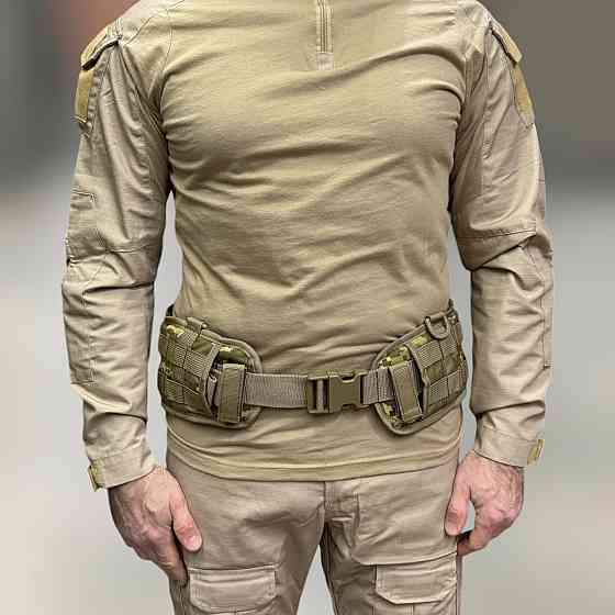 Пояс разгрузочный с Молли, Пиксель, Cordura 1000D, WINTAC, варбелт тактический боевой пояс, разгрузка поясная Solmir Киев