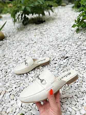 Milanti Шльопанці жіночі Milanti 101/35 бежеві (літо, шкіра натуральна) (4663) Коломыя