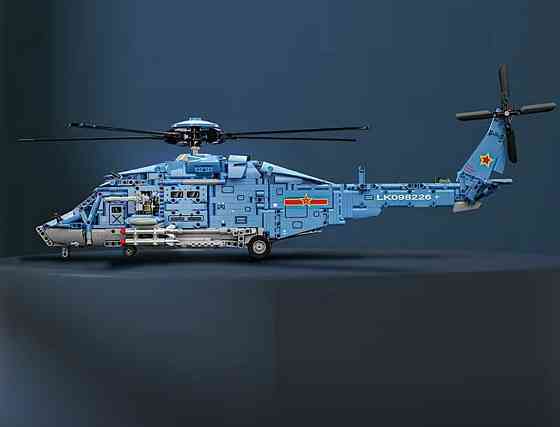 Конструктор Большой Вертолет 2001 деталей — Lego Toylinx, совместимый с LEGO Technic, военный вертолет Киев