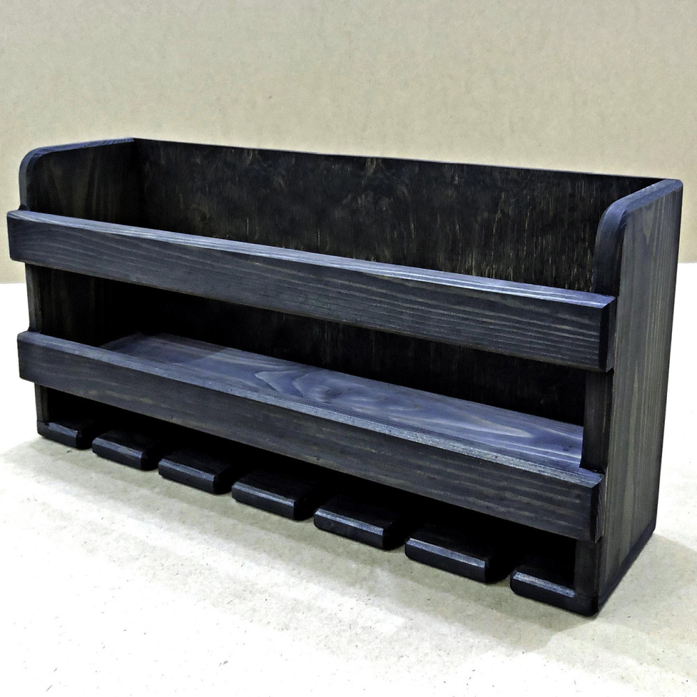 Настенная винная полка 