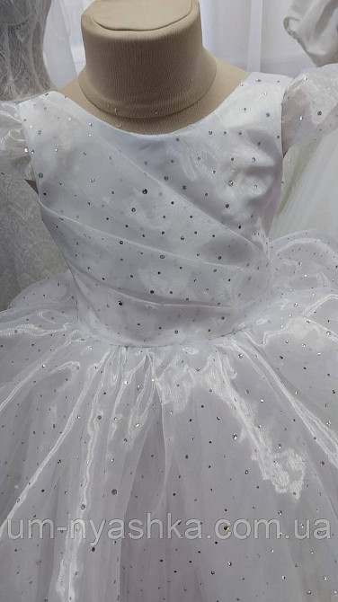 Дитяче біле плаття 86-104, 122-128 Кривий Ріг - фото 3