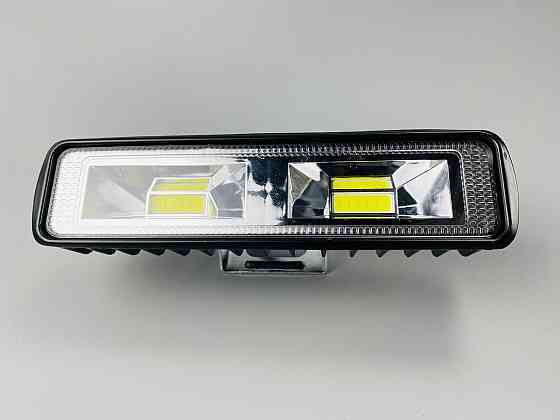 Фара LED прямокутна (chip COB) 48W 6000K (2 діода) (15см х 4см х 4см) алюміній Мукачево