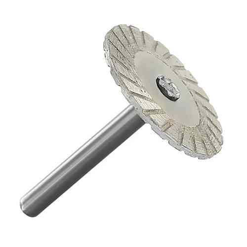 Диск алмазний 40мм для різання каменю плитки граніту, хвостовик 6мм Вінниця