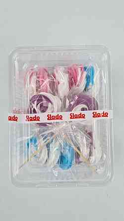 Кондитерское украшение Безе Цветное на палочке  (1 шт) Харків