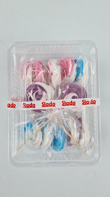 Кондитерское украшение Безе Цветное на палочке  (1 шт) Харків - фото 2