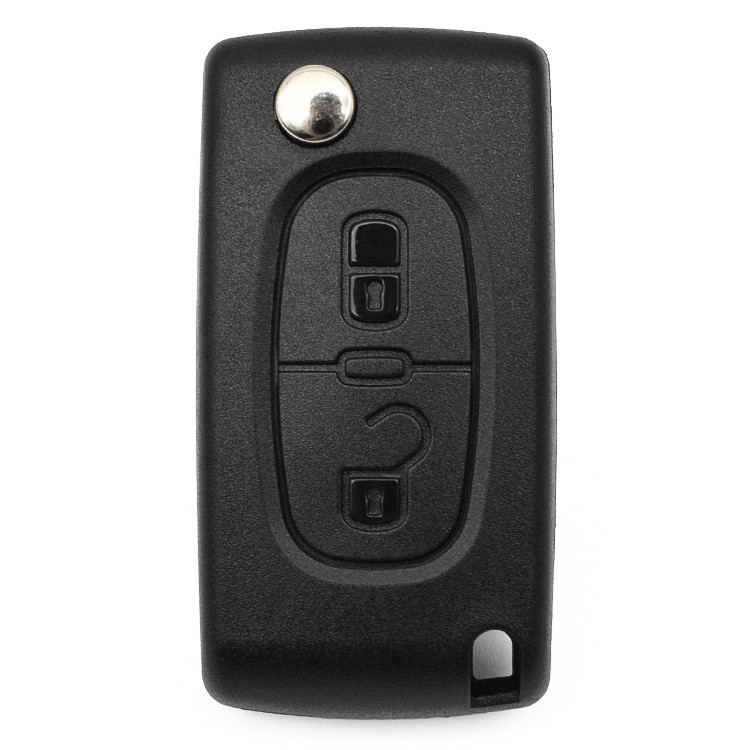 Ключ-брелок Peugeot с 2 кнопками и чипом Киев - изображение 3