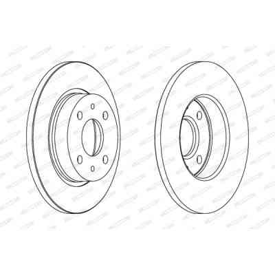 Гальмівний диск FERODO DDF215 Вінниця