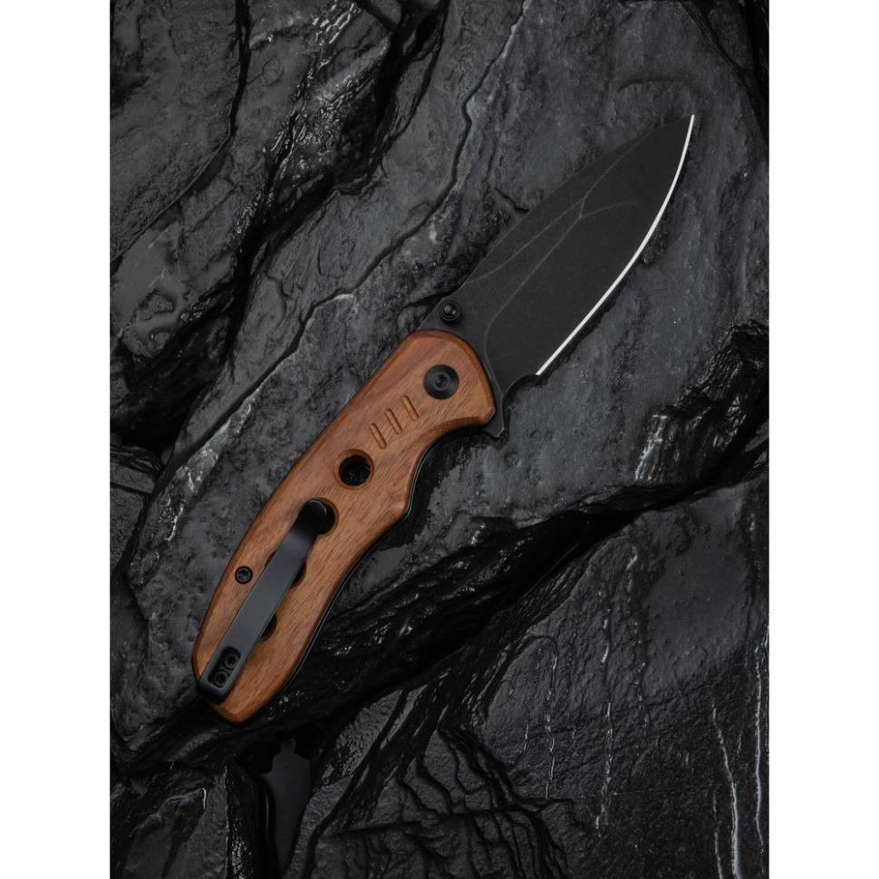 Ніж складаний кишеньковий Civivi Triptych, (7.6 см) 14C28N / Guibourtia Wood Киев - изображение 11