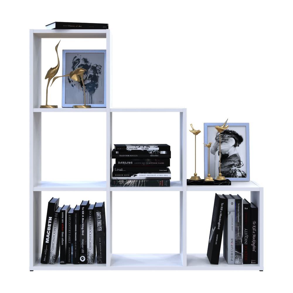 Стелаж Doros Степ 3х3 Білий відкритий 102.6х28.8х106.1 DRS-011763 (41516161) Дніпро - фото 3