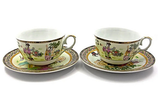 Сервиз для чая фарфор на 2 персоны Китаянка Киев - изображение 1