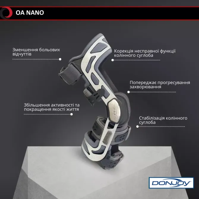 Інноваційний функціональний ортез OA Nano Medial M лівий Дніпро - фото 7