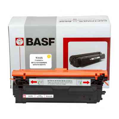 Картридж BASF HP CLJ M554/M555/M578 , W2122X Yellow (BASF-KT-W2122X) Винница