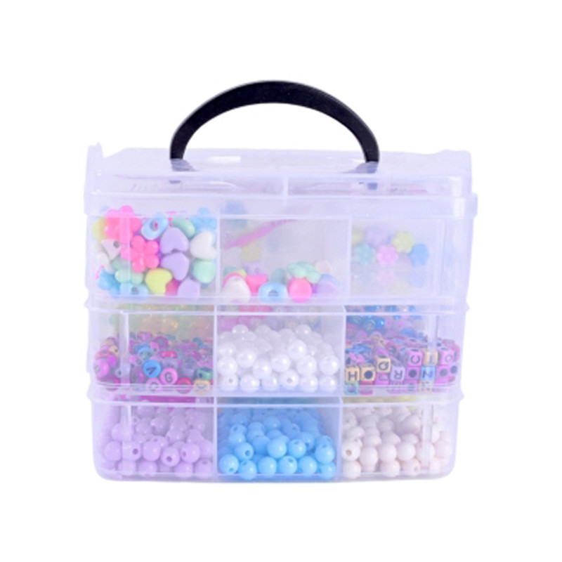 Набор бисера для творчества 330-148/149 трехэтажный бокс, микс Винница - изображение 1