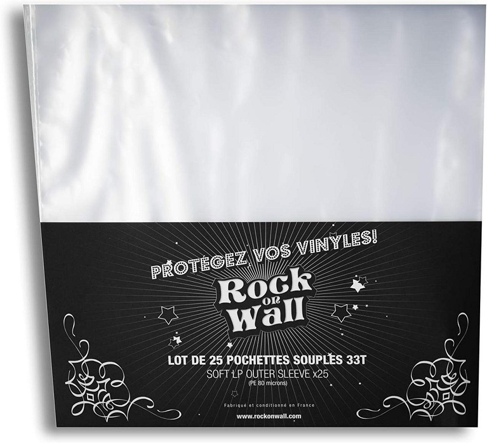 Чохли для вінілу 33T поліетиленові 80 мкм прозорі 25 шт 323×323 мм Київ - фото 5