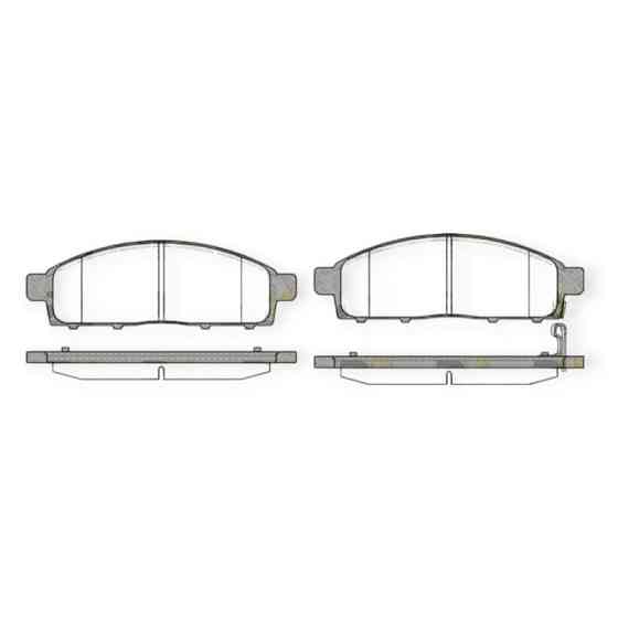 Колои передние Mitsubishi L200 05- () тормозные Мукачево