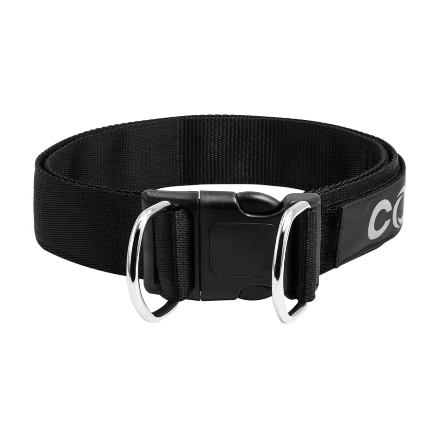Нашийник з нейлону "POLICE" №2 регульований на липучці (ширина 25мм, довжина 30-55см) чорний Коломыя - изображение 3