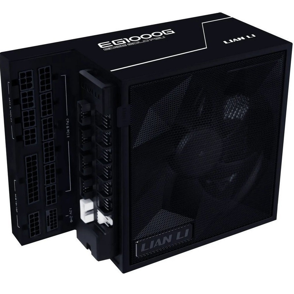 Блок питания Lian Li Edge Gold 1000W Black with Hub, EU Cord (G9P.EG1000G.BH00.EU) ( 19455 ) Харків - фото 6
