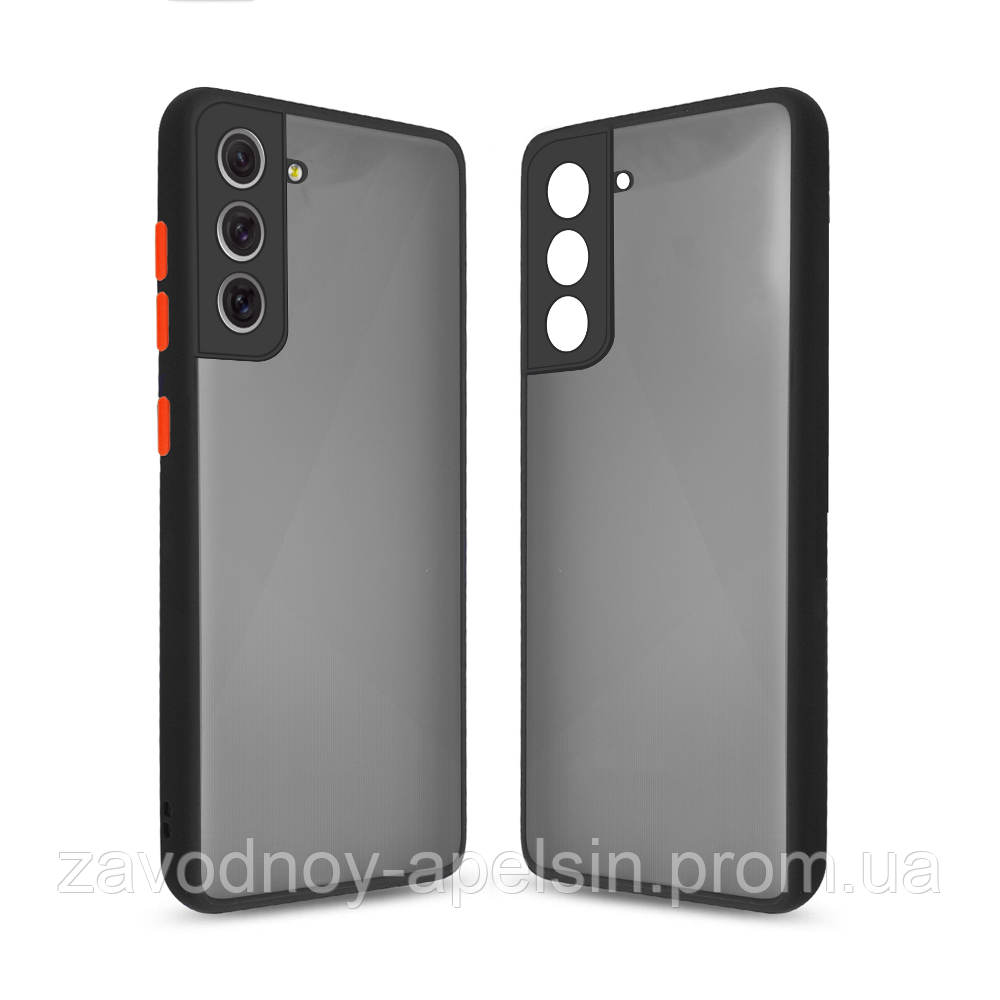 Samsung S21 FE G990 Захисний чохол Frame Matte (PC+TPU) Одеса - фото 1