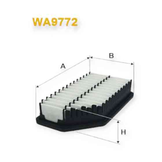 Фільтр Кіа Rio III 1.4i, Accent IV повітряний Мукачево