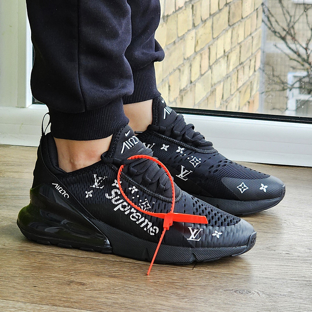 Кросівки Nike 270 Чоловічі Чорні Найк з Амортизацією Ткани: 41,42,43,44,45) — 110 Дніпро - фото 2