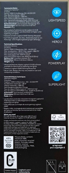 Игровая мышь Logitech G Pro X Superlight 2 Pink. Харьков - изображение 2