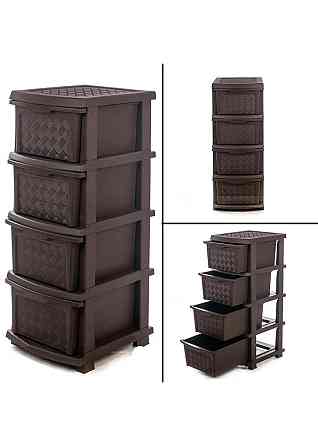 Пластиковый комод 